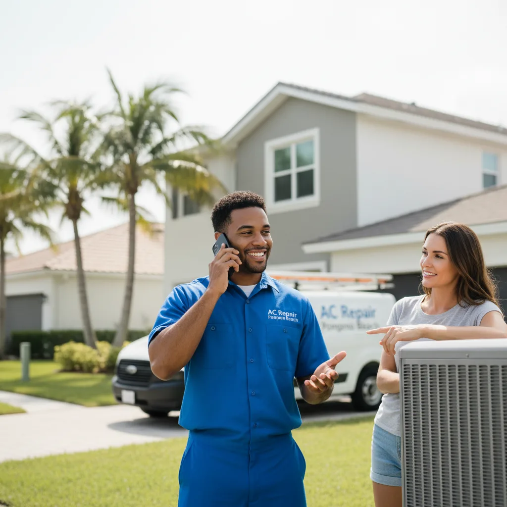 AC Repair Pompano Beach customer support in Thousand Palms